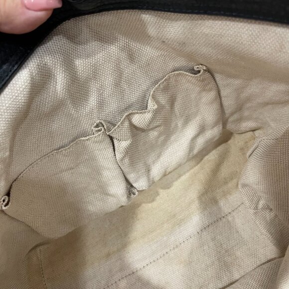 Gucci Pebbled Leather Soho Cellarius Satchel 3-Way Bag (JB1057) - Picture 13 of 16